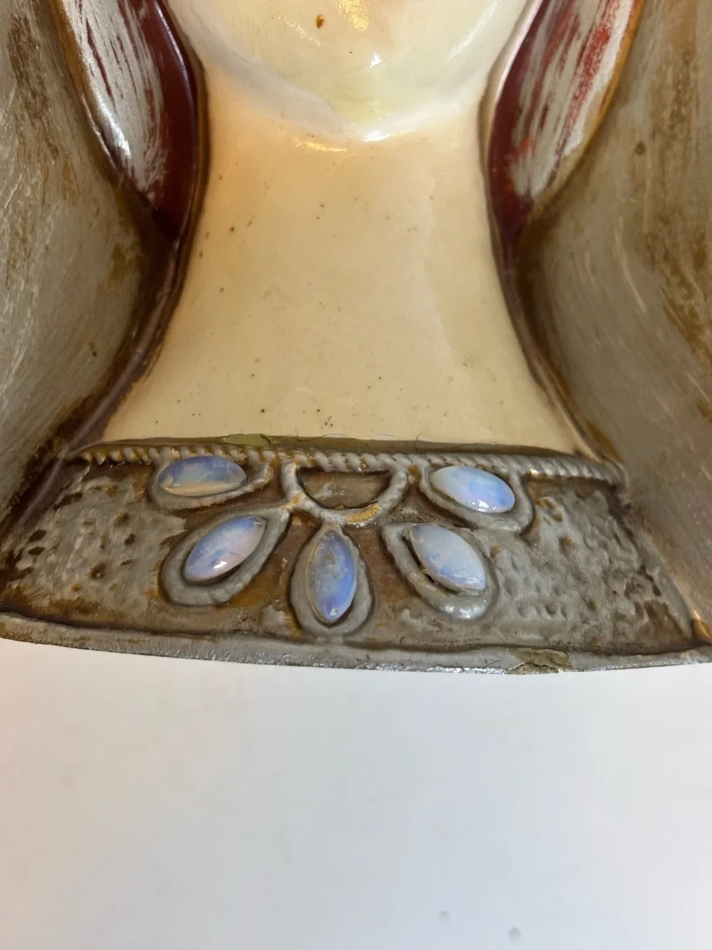 Kurt Adler Designs Virgin Mary/Madonna Candle Holder/Vase-Japan-VTG-60’s